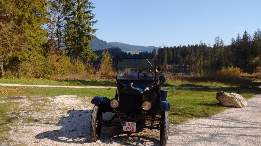 Touring mit Längsfederung Bj.1919